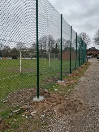 Ballfangzaun in Merching - fachgerechte Ausführung vor Ort